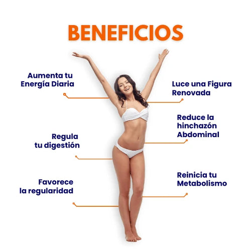 15 DIAS CLEANSY Suplemento Detox para Reducir Hinchazón