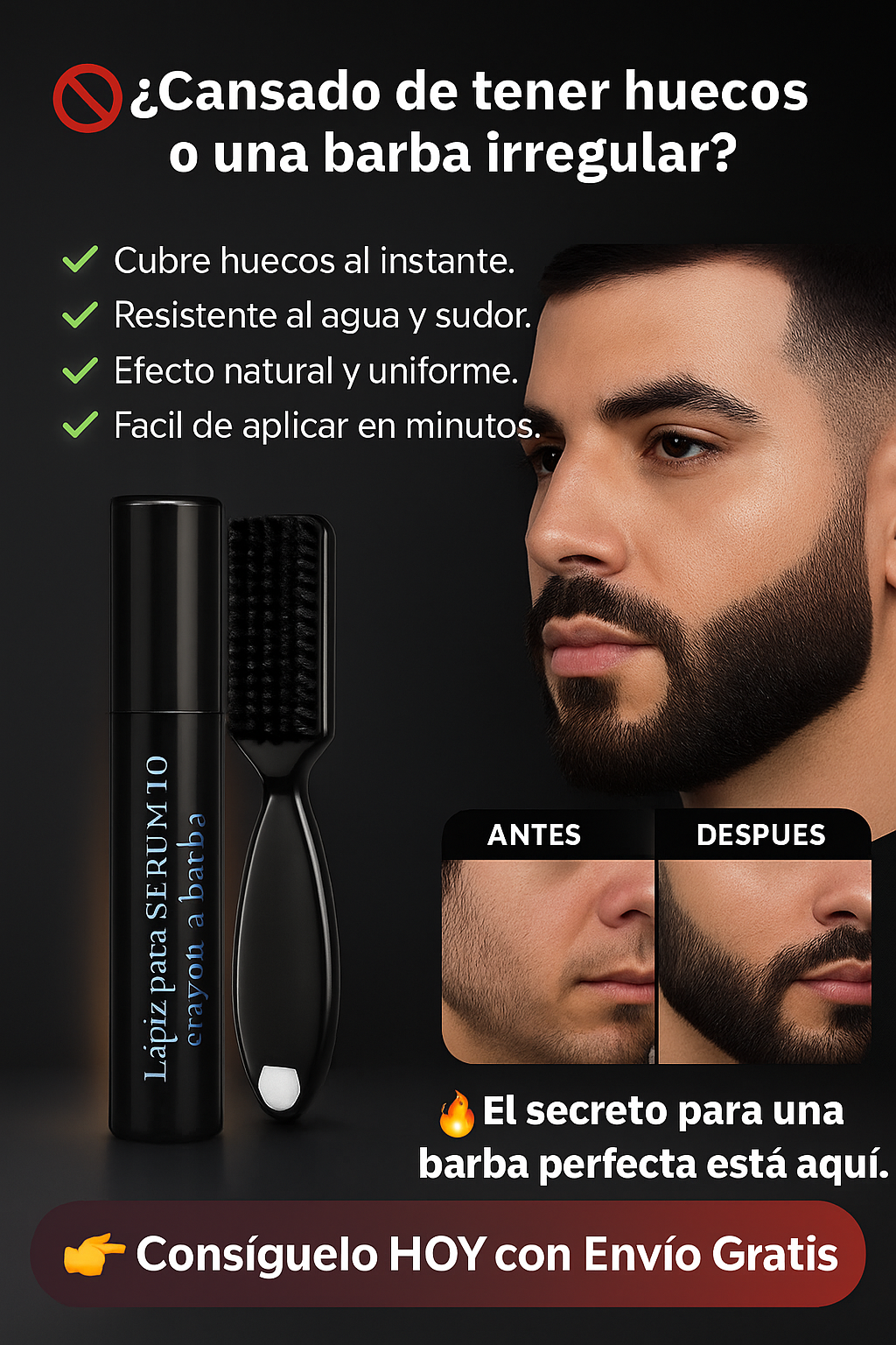 RELLENO BARBA Y CEJAS MAGICO VIKING
